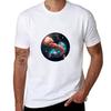 Magical Shrimp In Space Tshirt Basic Plain Tee For Spring And Summer
