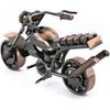 Handicraft Vintage Iron Motorcycle Model Metal Retro Motorcycle Home Decor Ornaments for Motorcycle Lovers, Desktop Decoration, Birthday Gifts