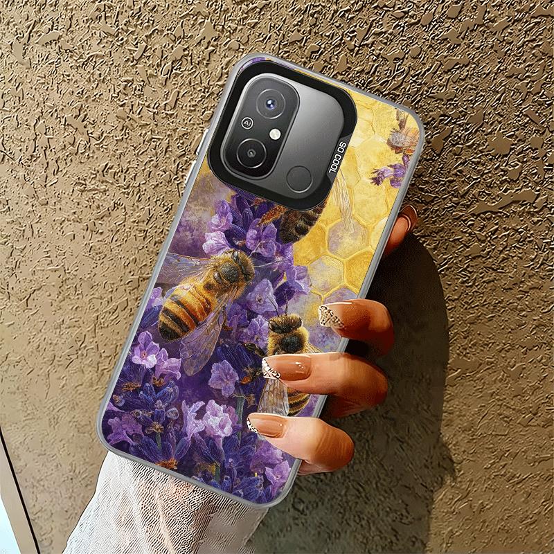 Bee Keeping Honey Cute Shockproof Phone Case for Xiaomi Poco X7 X6 X5 X3 Pro F7 Ultra M8 Redmi 15C 15 14C 13C 12C 10C 13 12 10