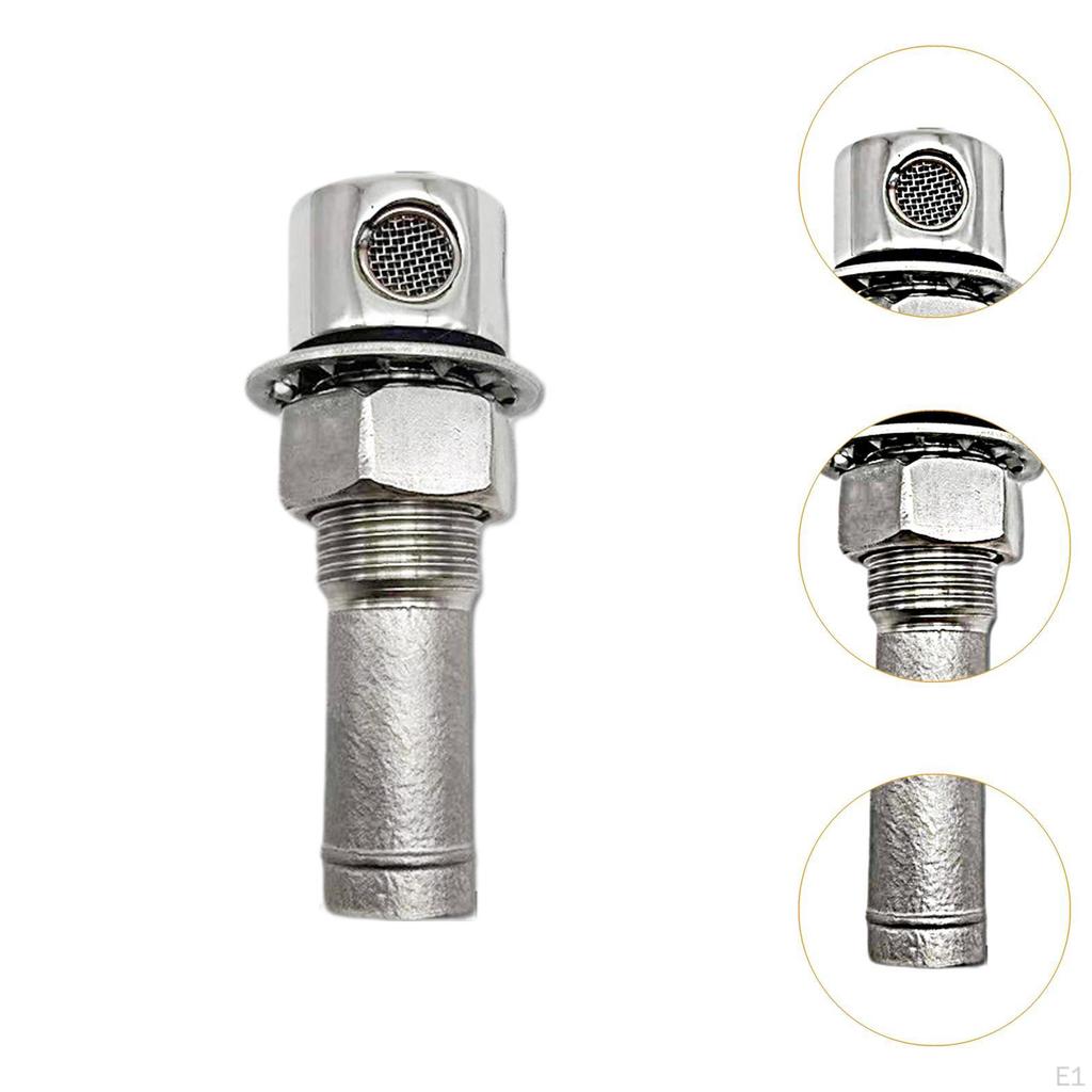 Marine Boat Fuel Tank Vent 16mm Hardware Fitting Spare Parts Stainless Steel