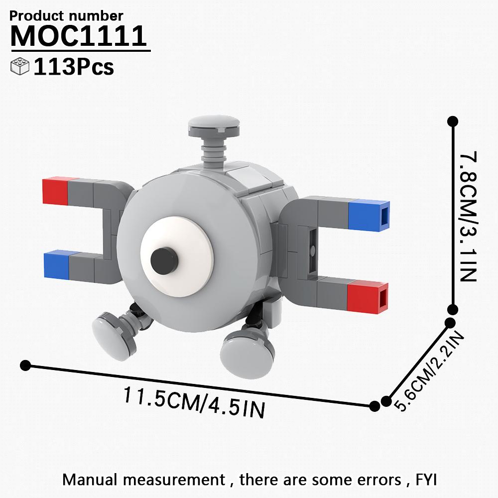 MOOXI MOC Пепельный Монстр Милые Аниме Игры Совместимые Фигурки Строительные Блоки Взрослые Игрушки Для Детей Друзей Подарок Кирпичики Дешевые DIY
