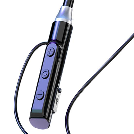 Беспроводные наушники Mega Bass Интеллектуальное шумоподавление IPX5 Водонепроницаемые Bluetooth-совместимые 5.2 Нашейный стерео спортивный вкладыш для занятий спортом