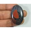 Natural Bloodstone Palm Crytsal 38Cts. Oval Cabochon Loose Gemstone 22X35MM SK-2612