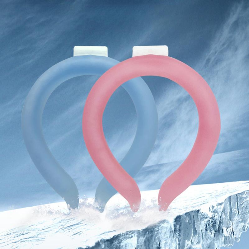 1 Pc Summer Supplies To Prevent Heatstroke Cooling Artifacts Ice Neck Outdoor Sports Cooling Ring
