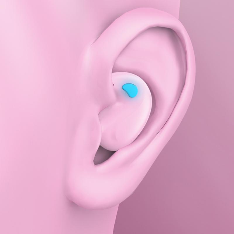 Новая невидимая мини-беспроводная Bluetooth-гарнитура для сна, спящая на стороне