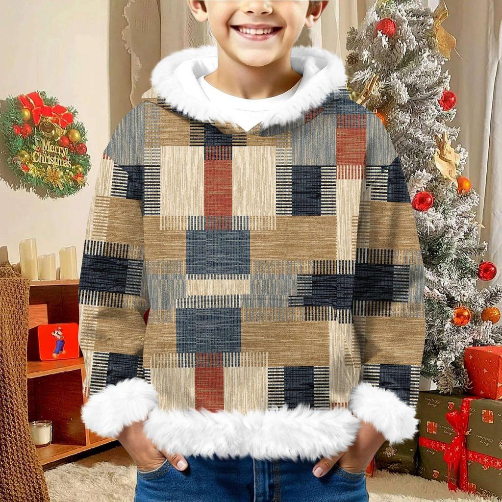 Children's Sweatshirt Girls Boys Long Sleeve Lightweight Casual Hoodie Loose Comfortable Sweatshirt