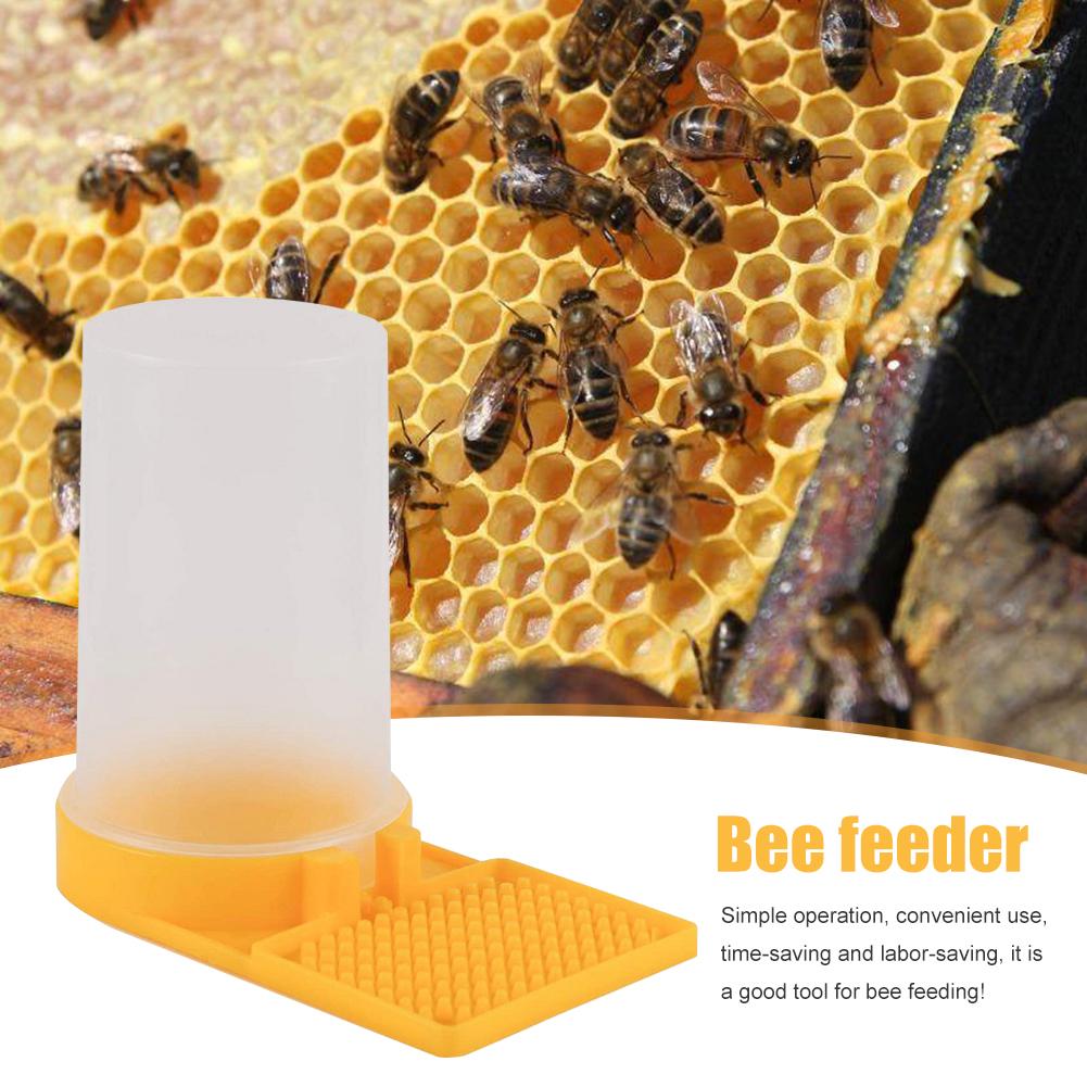 1/2PCS Non-toxic Bee Feeder Honey Bee Nest Door Feeding Drinking Water Box Beekeeping Water Dispenser Watering Bee Drinker Tool