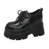 Fashion New Spring Women Platform Sneakers 10CM Wedge Heels Ladies Autumn Chunky Shoes Pumps Woman Lace-Up Thick Sole Casual Work Shoes