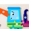 Креативный набор деревянных пазлов для детей 4-6 лет