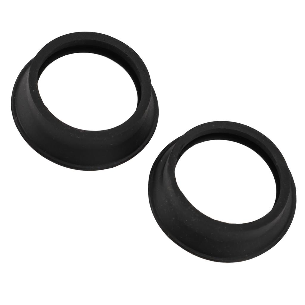2pcs Scope Eyepiece Eyecup Foldable Soft Rubber Eyepiece Cover for 28 To 32mm Microscope Monocular