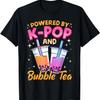Bubble Tea Boba K-POP Music Lover Korean Milk Matcha Anime T-Shirt