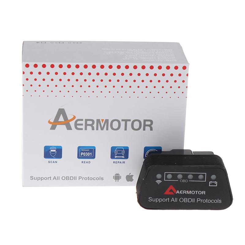 Elm327 V1.5 Wi-Fi Bluetooth 4.0 V1.5 Сканер Диагностики Автомобиля Читатель Кодов OBD2 Диагностические Инструменты Поддержка Систем Android iOS