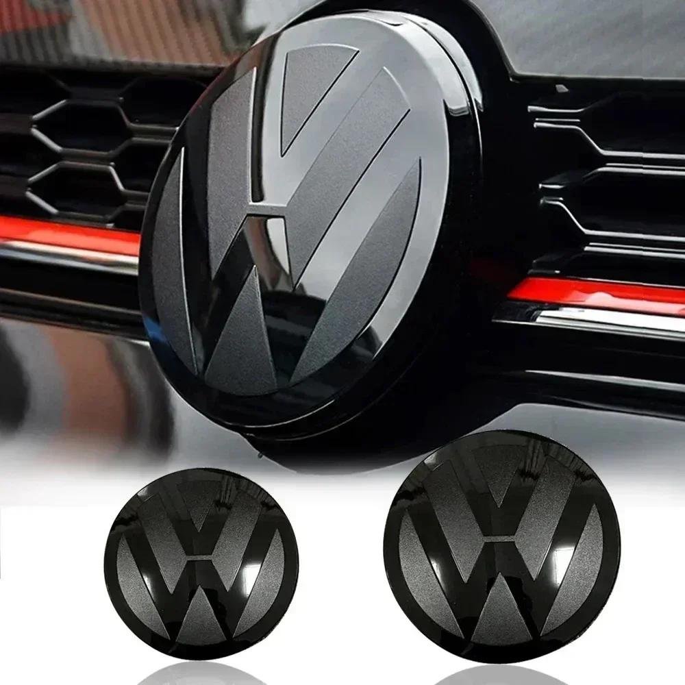 For VW VOLKSWAGEN New Car Modification Logo Sticker Not Affect ACC Front Rear Emblem Badges Cover For VW Volkswagen Golf MK6 MK7