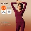 Ubras Women's Diamond Collar Extra Warm Base Layer Set
