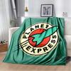 Cartoon (Futurama) print blanket. A warm and comfortable flannel blanket suitable for bedrooms, sofas, beds, chairs, picnics,