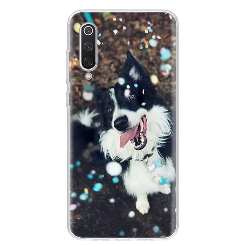 Бордер-колли Умная собака Для Xiaomi Redmi Note 14 13 12 11 10 Pro Чехол для телефона 12S 11S 11T 11E Plus 14Pro 13Pro 12Pro 11Pro Обложка