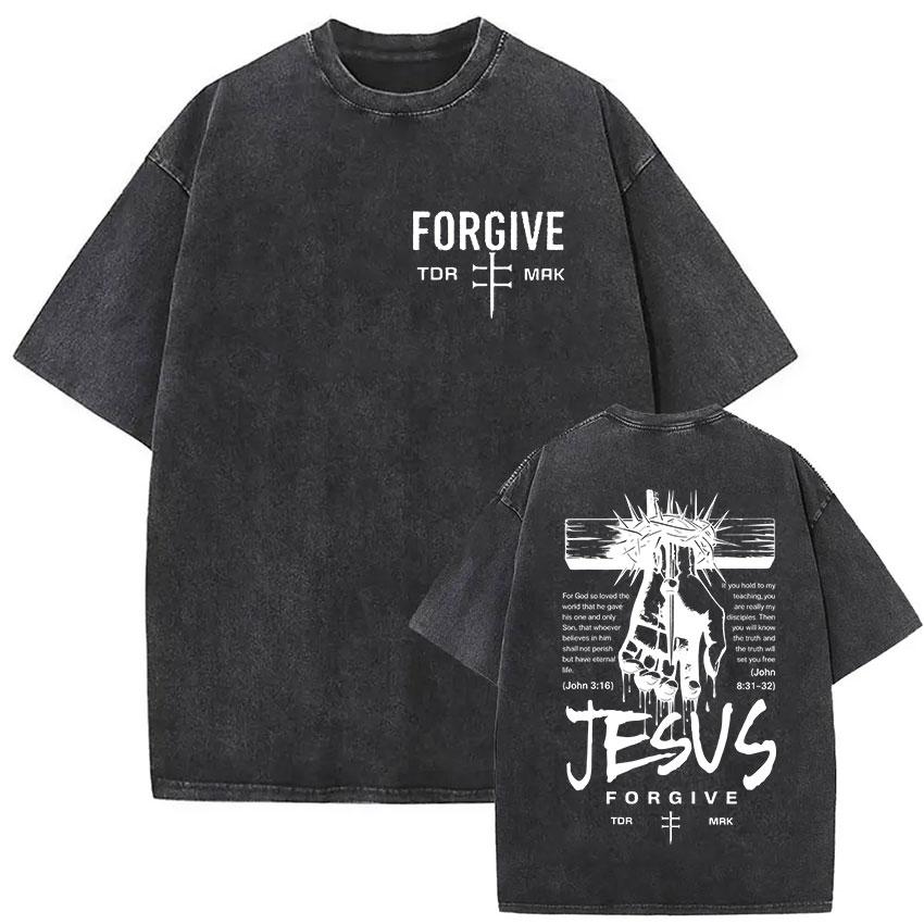 God Has A Plan Christian Bible Verse Vintage Washed T Shirts Mens Women Harajuku High Quality Oversized Tshirt Tops Fans Gift