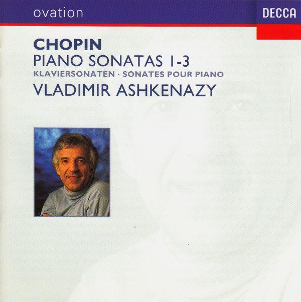 CD FRYDERYK FRANCISZEK CHOPIN; VLADIMI - Piano Sonatas 1-3 4484482 Decca 1996 Europe Classical Used