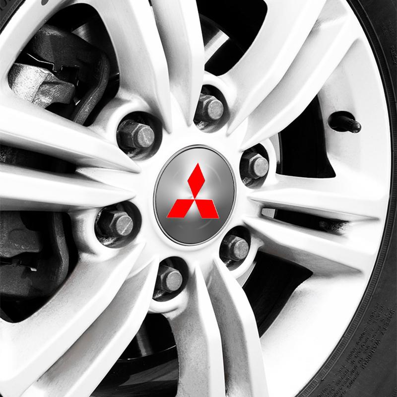 Колпачок ступицы колеса автомобиля Крышка ступицы колеса Защитная от пыли Крышки ступицы Для Mitsubishi ASX Lancer L200 Pajero Sport Attrage Mirage Eclipse