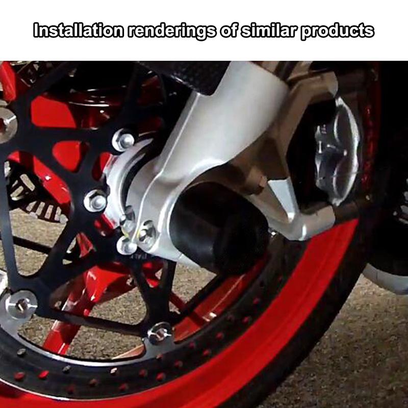 Подходит для Aprilia RSV4 RF RSV4 RR RSV4 R Tuono V4 RR 2009-2022 Мотоцикла Передняя и Задняя Вилка Колеса Слайдеры Осей Защита от Падения