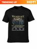 Футболка Westlife 25-й Юбилей 1998-2023 Футболки Westlife Ретро Винтажная Унисекс Футболка Воспоминания Подписи Sh