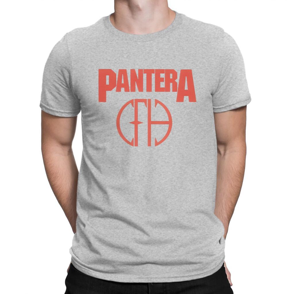 Pantera Новейшие мужские футболки Любимые группы Техаса Хлопковые футболки с круглым вырезом Модная одежда Уличная одежда мужская одежда