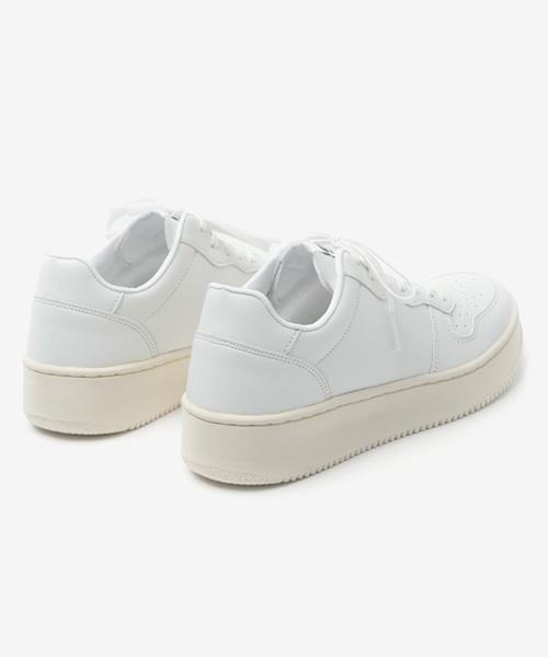 Heeltop Ht4900-Wh Кроссовки на платформе с секретным подъемом 6 см Raon White [230~280 мм]