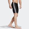 Adidas Fit Jam 3S Swim Shorts Men Bottoms Black DP7541
