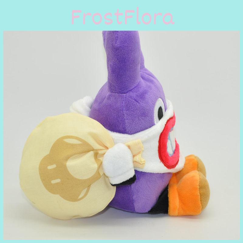 Super Mario Bros U Вор Наббит Кролик Плюшевая Мягкая Игрушка 19 см Универсальная и Очаровательная Рождественский Подарок