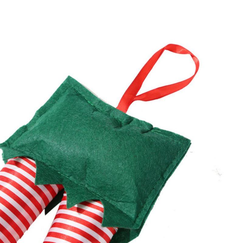 Подвеска на ногу Санта-Эльфа в виде автомобиля Санта-Клауса