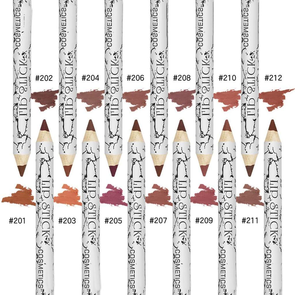 12Pcs Lipliners Set Matt Lip Liner Pencils Lipsticks Waterproof Lip Liner PLM