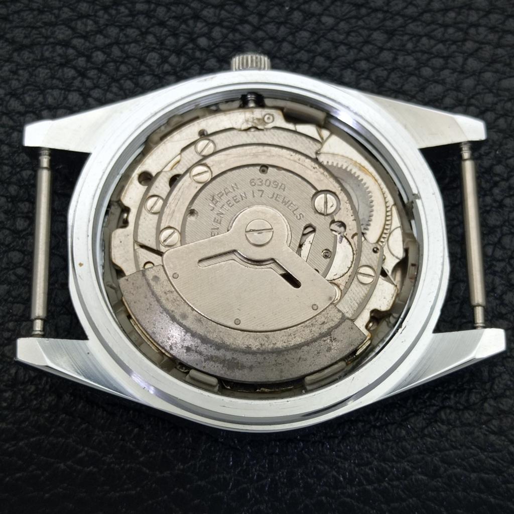 ВОССТАНОВЛЕННЫЕ АВТОМАТИЧЕСКИЕ МУЖСКИЕ ЧАСЫ SEIKO 5, СДЕЛАНО В ЯПОНИИ, КРАСНЫЙ ЦИФЕРБЛАТ, ИЗГОТОВЛЕНЫ НА ЗАКАЗ a440011-2 QV90-a440011