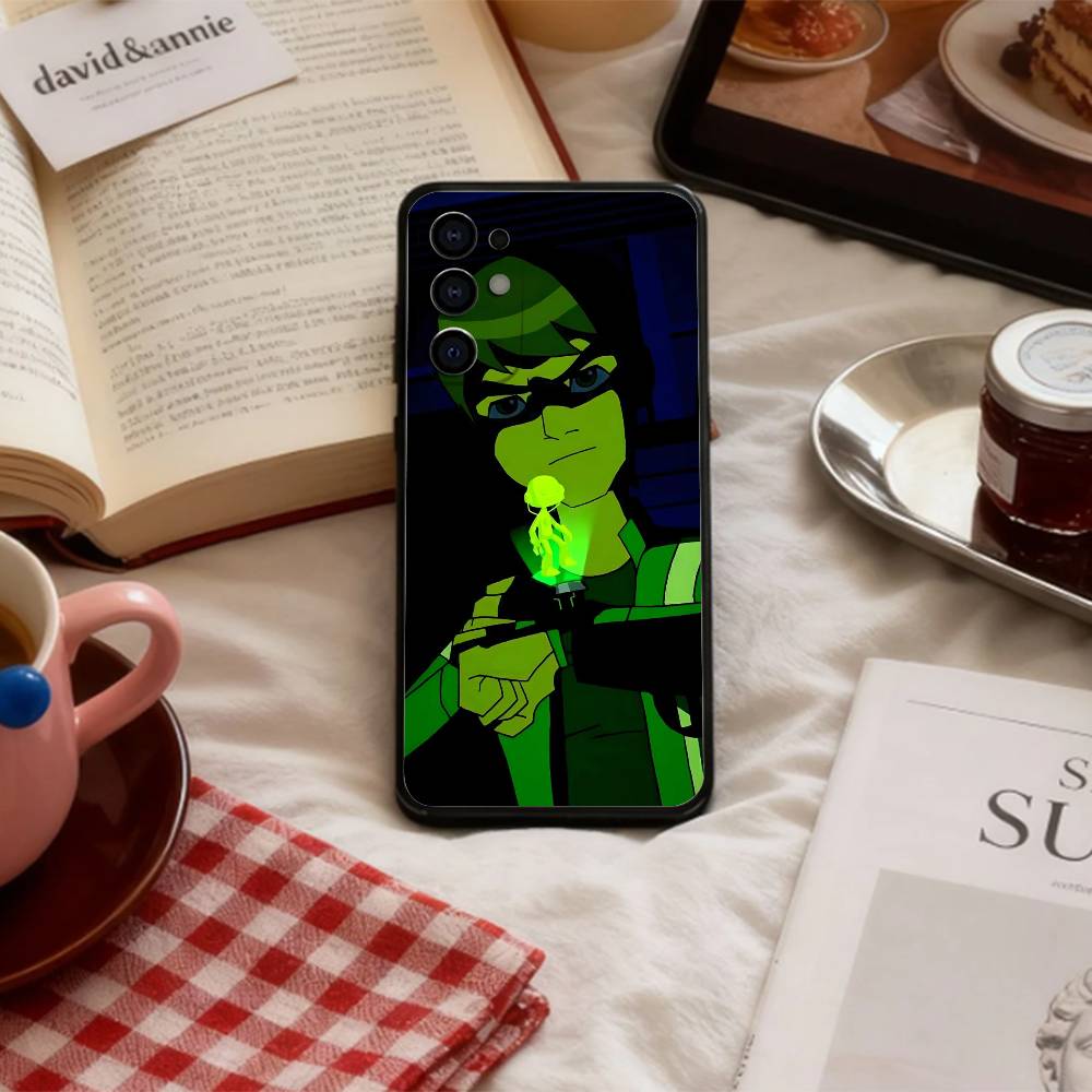 Бен 10 Эпическая Битва Чехол Для Телефона Для Samsung S 25,24,23,22,30,21,10,9,Ultra,Plus,Lite,FE,4,5 G Мягкий Черный Чехол