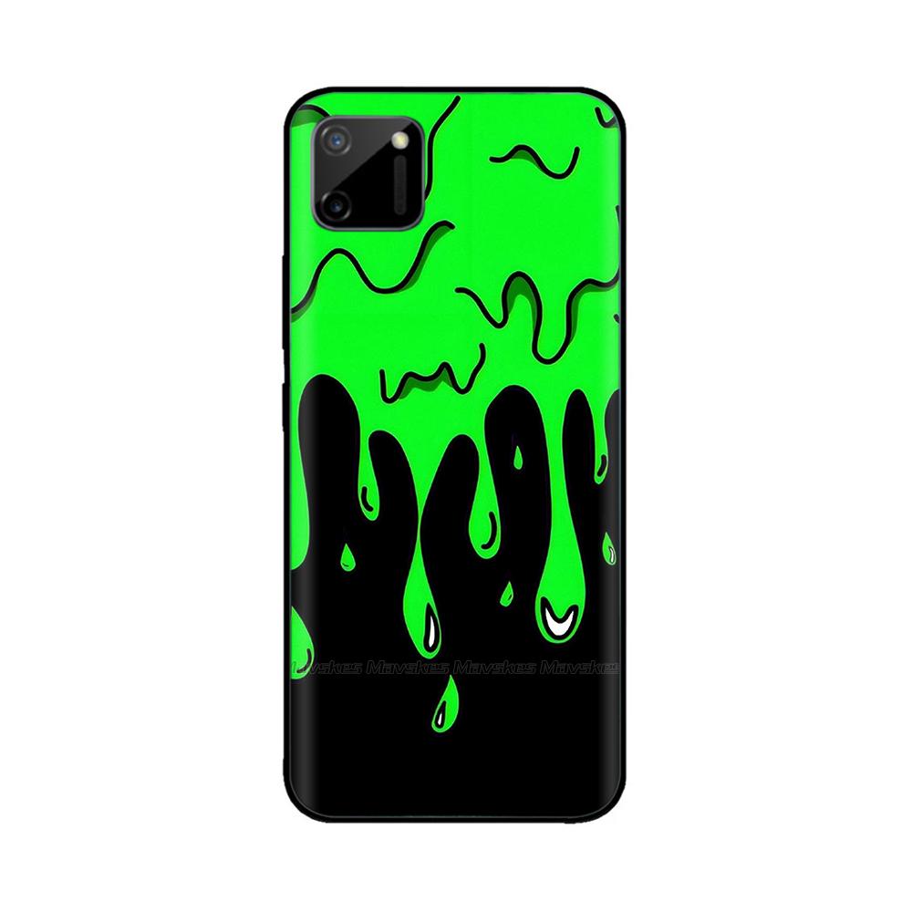 Чехол-бампер для Oppo Realme C11 RMX2185 Для Realme C11 2021 RMX3231 Мягкий силиконовый задний чехол из ТПУ для RealmeC11 Funda Casing Coque