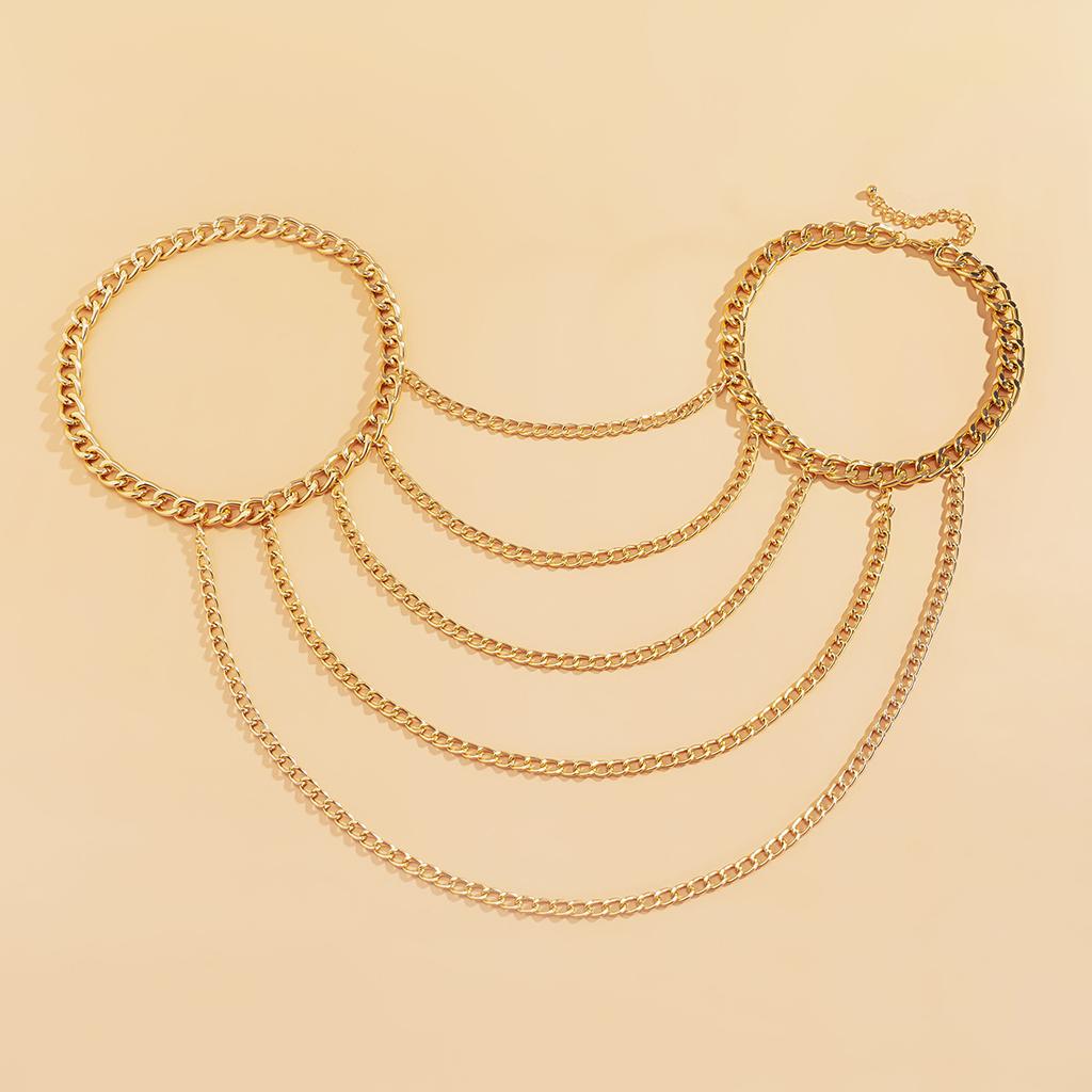 Длинное ожерелье в стиле хип-хоп для женщин и мужчин на шее, модные ювелирные изделия, подарочные аксессуары, колье