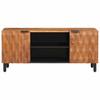 TV Stand with Shelf Acacia Brown Surface 105 x 33 x 46 cm