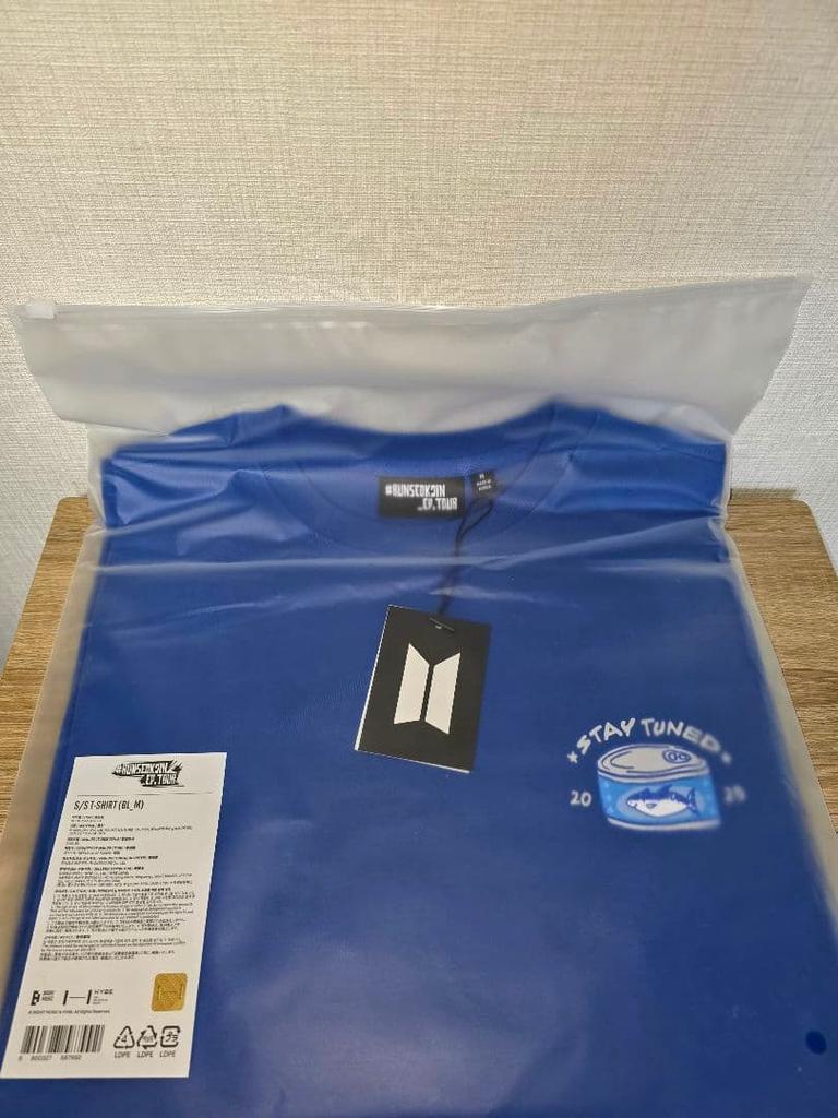 [USED] Jin Ancon Venue Exclusive RUNSEOKJIN Tuna T-shirt M