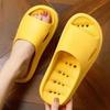 Мода ПВХ Ванная комната Натуральная кожа Домашняя обувь для ходьбы Шиацу Тапочки для мужчин Домашние тапочки Плоская подошва Высокое качество Мода Y2k Веселые Взрослые