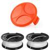 Auto Feed System Spool Cap Easy To Install For Black & Decker