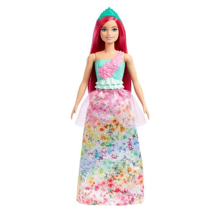 Poupée - MATTEL - Barbie Dreamtopia - Cheveux roses - Look féerique - À partir de 3 ans