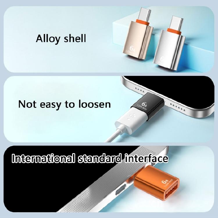 Металлический адаптер Type C на USB 3.1 10 Гбит/с Карманный адаптер для зарядки Несколько размеров Обновления для быстрой передачи данных и зарядки