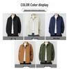 JEANSWEST Men's Stand-Collar Casual Jacket