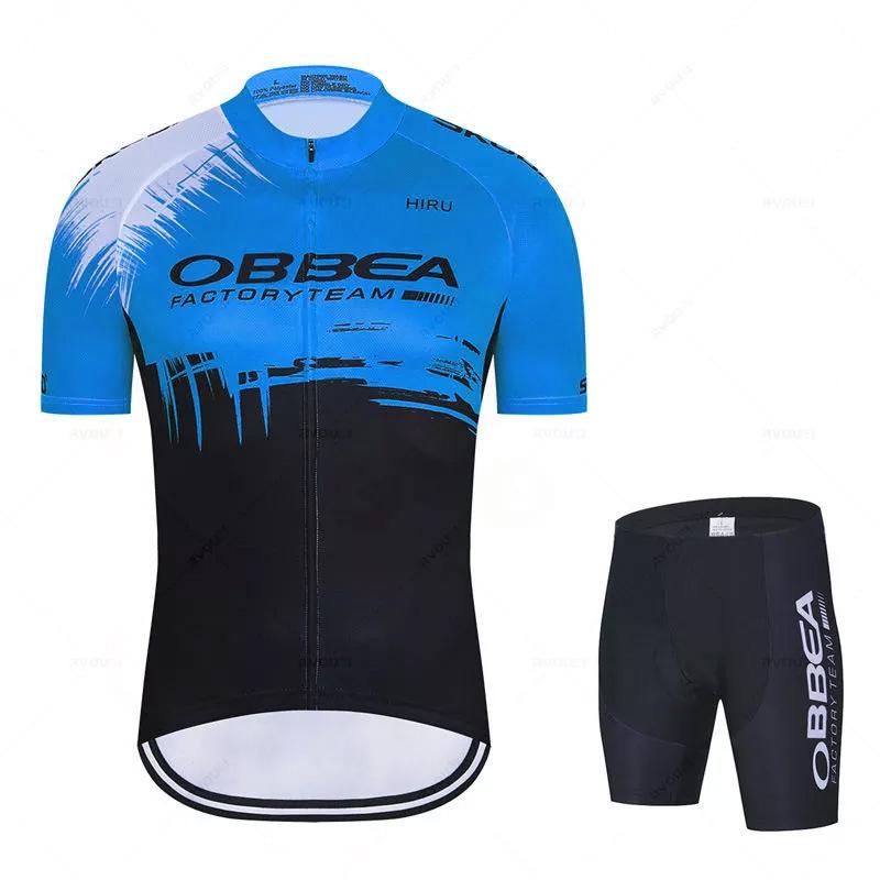 Cycling Suit Mountain Bike Outdoor Racing Cycling Suit New Summer Men's Quick-drying Clothes Short Sleeves