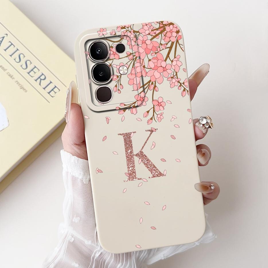 For Vivo Y29 4G 5G Case Cute Crown Letters Cover Soft Silicone Phone Case For Vivo Y29s Y 29 ViivoY29 5G V2420 Back Cover Bumper