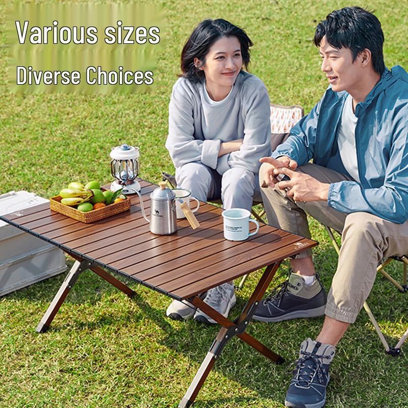 CAMEL Outdoor Folding Egg Roll Camping Table