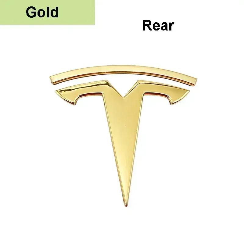 Для Tesla Model 3 Mode Y Сплав Цинка Автомобильная Наклейка Логотип на Передний Капот Стиль Эмблема на Задний Багажник Авто Кузова с Радианом Аксессуары