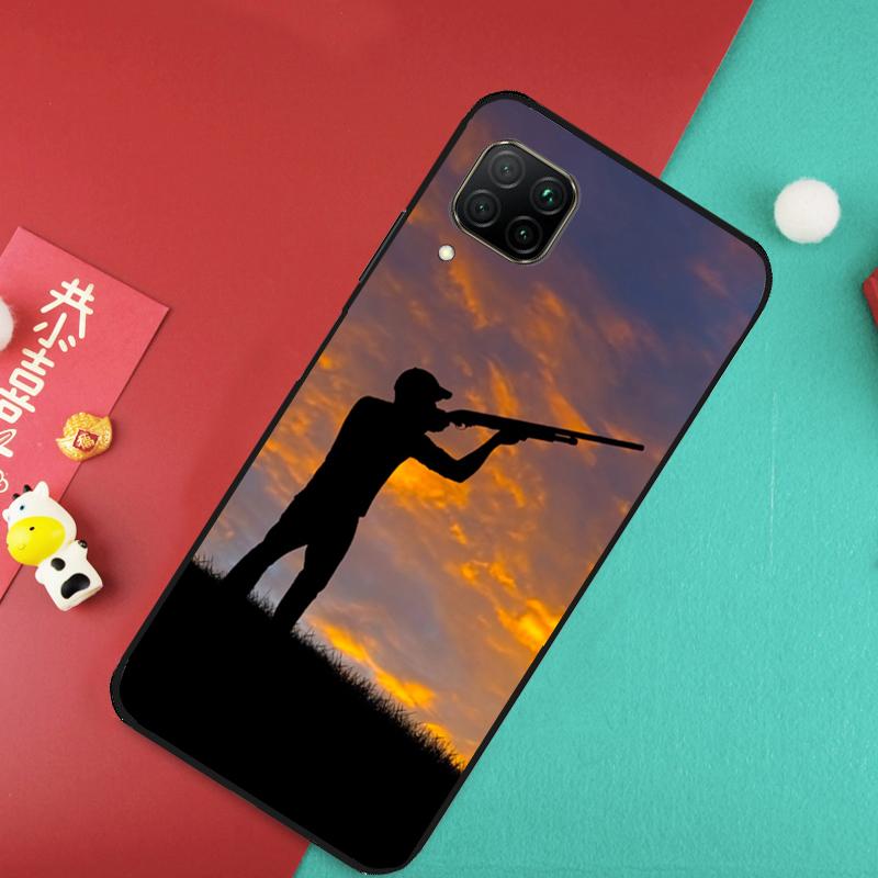 Bird Duck Hunting Sunset For Huawei Nova 12S 9 10 SE 7i 8i 11i 12i Y60 Y61 Y70 Y72 Y73 Y90 Y91 P20 P30 P40 Lite Case