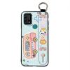 Kickstand Anti-knock Phone Case For UMIDIGI A9 Back Cover Protective Cute Cartoon Lanyard Dirt-resistant Soft Case Ring