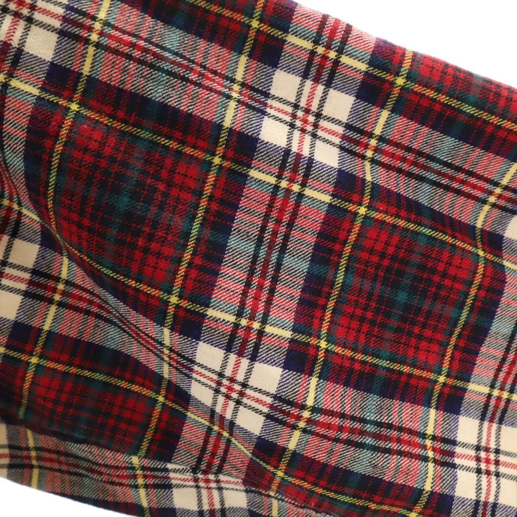 Hathaway 60-е Винтажная рубашка с открытым воротником в клетку с длинным рукавом Мужская Б/У