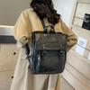 Сумка большой вместимости 2025 новая ретро универсальный рюкзак женский портативный корейская версия школьная сумка премиум класса рюкзак для выхода